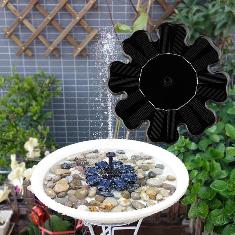 Đài Phun Năng Lượng Mặt Trời Hình Cánh Hoa Nổi Trang Trí Hồ Vườn, Đài Phun Năng Lượng Mặt Trời Hình Cánh Hoa