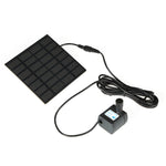 Garden Rockery Decoration Solar Fountain DC Water Pump Suspension Sprinkler, Solar Fountain