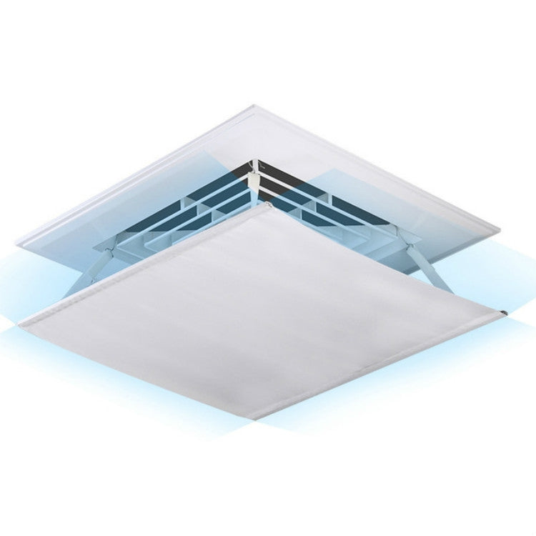 Tấm chắn gió điều hòa trung tâm gắn tường chống gió thổi trực tiếp, 45x45cm, 60x60cm