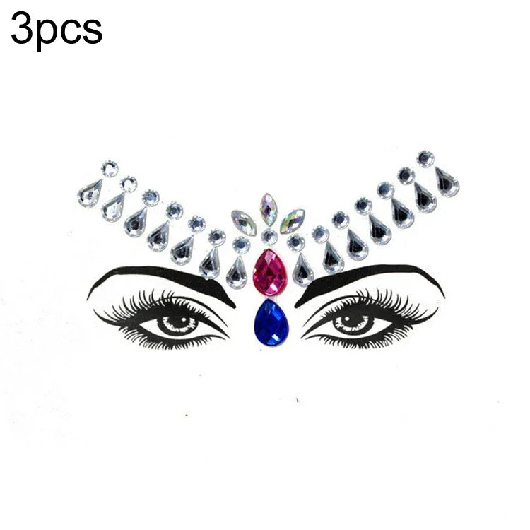3 miếng dán mặt acrylic trang điểm mặt nạ xanh lá trán, YT-01, YT-01-1, YT-01-2, YT-01-3, YT-01-4, YT-01-5, YT-01-6, YT-02, YT-03, YT-04, YT-05, YT-07, YT-08, YT-10, YT-11, YT-12, YT-13, YT-14, YT-15, YT-16, YT-17, YT-18, YT-19, YT-20, YT-21, YT-...