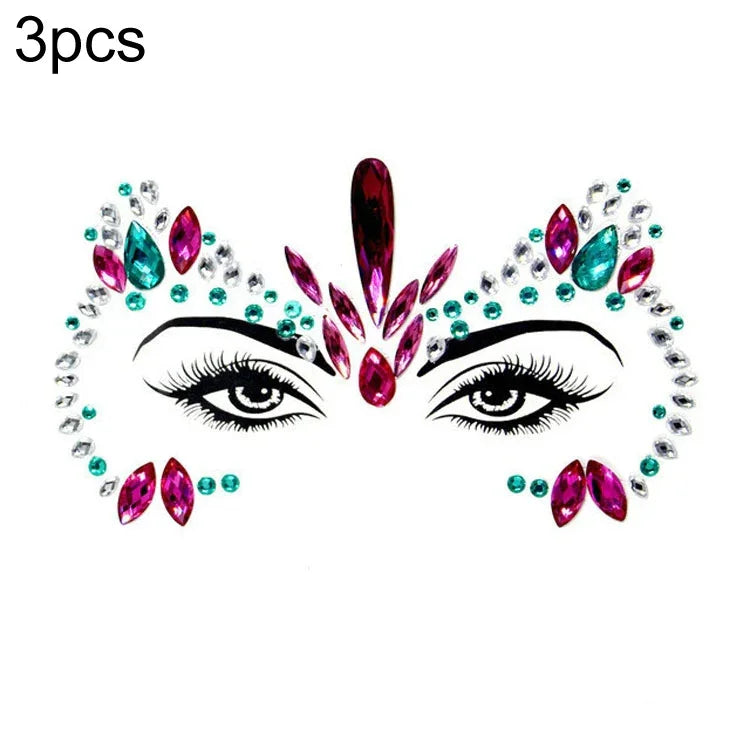 3 miếng dán mặt acrylic trang điểm mặt nạ xanh lá trán, YT-01, YT-01-1, YT-01-2, YT-01-3, YT-01-4, YT-01-5, YT-01-6, YT-02, YT-03, YT-04, YT-05, YT-07, YT-08, YT-10, YT-11, YT-12, YT-13, YT-14, YT-15, YT-16, YT-17, YT-18, YT-19, YT-20, YT-21, YT-...
