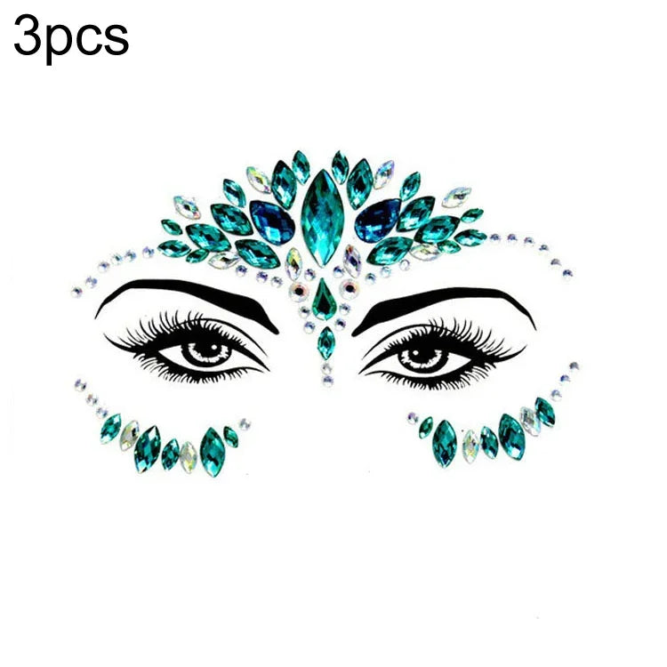 3 miếng dán mặt acrylic trang điểm mặt nạ xanh lá trán, YT-01, YT-01-1, YT-01-2, YT-01-3, YT-01-4, YT-01-5, YT-01-6, YT-02, YT-03, YT-04, YT-05, YT-07, YT-08, YT-10, YT-11, YT-12, YT-13, YT-14, YT-15, YT-16, YT-17, YT-18, YT-19, YT-20, YT-21, YT-...