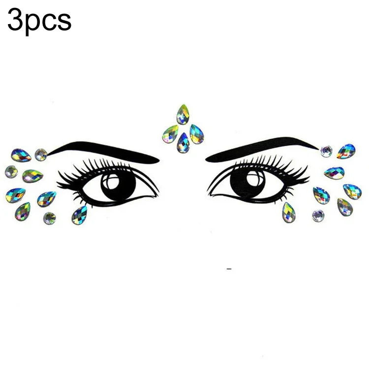 3 miếng dán mặt acrylic trang điểm mặt nạ xanh trán, YT-46, YT-47, YT-48, YT-49, YT-50, YT-51, YT-52, YT-53-01, YT-53-02, YT-54, YT-55, YT-56, YT-57, YT-59, YT-60, YT-61, YT-65, YT-66, YT-67, YT-68, YT-69
