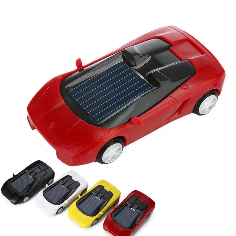Bộ 3 Đồ Chơi Xe Đua Mini Năng Lượng Mặt Trời cho Trẻ Em