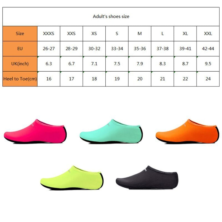 Đôi tất đi biển chống trượt Yoogan unisex cho bơi lội, lặn, lặn ống thở, 2XS (28-29), XS (30-32), S (33-34), M (35-36), L (37-38), XL (39-41), 3XS (26-27), XXL (42-44)