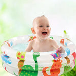 Bể bơi phao hình khủng long hoạt hình cho bé, kích thước: 61 x 22cm, kích thước: 61 x 22cm