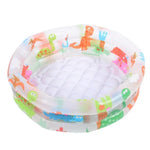 Bể bơi phao hình khủng long hoạt hình cho bé, kích thước: 61 x 22cm, kích thước: 61 x 22cm