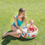 Bể bơi phao hình khủng long hoạt hình cho bé, kích thước: 61 x 22cm, kích thước: 61 x 22cm