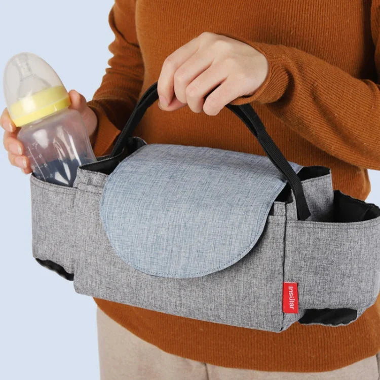 Túi đựng đồ xe đẩy em bé dung tích lớn, túi tã mẹ đa năng, túi đựng tã du lịch, túi treo cho mẹ và bé