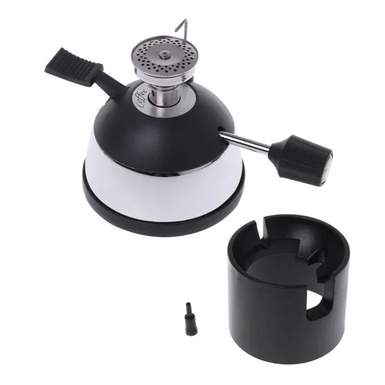 Bếp gas mini với đầu lửa gốm, máy hâm cà phê, bếp cà phê bình siphon, Bếp gas mini