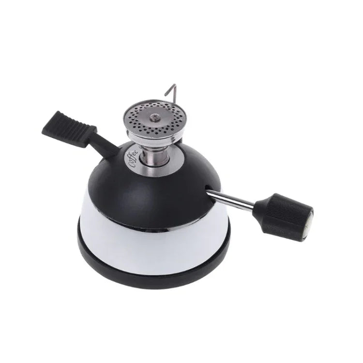 Bếp gas mini với đầu lửa gốm, máy hâm cà phê, bếp cà phê bình siphon, Bếp gas mini