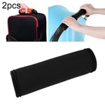 2 chiếc bọc tay cầm vali bằng neoprene thoải mái, bọc tay cầm xe đẩy em bé đa năng, bọc bảo vệ tay cầm vali du lịch, màu xanh dương đa năng, vàng đa năng, đen đa năng, cam đa năng, đỏ đa năng, xanh lá đa năng