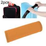 2 chiếc bọc tay cầm vali bằng neoprene thoải mái, bọc tay cầm xe đẩy em bé đa năng, bọc bảo vệ tay cầm vali du lịch, màu xanh dương đa năng, vàng đa năng, đen đa năng, cam đa năng, đỏ đa năng, xanh lá đa năng