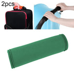 2 chiếc bọc tay cầm vali bằng neoprene thoải mái, bọc tay cầm xe đẩy em bé đa năng, bọc bảo vệ tay cầm vali du lịch, màu xanh dương đa năng, vàng đa năng, đen đa năng, cam đa năng, đỏ đa năng, xanh lá đa năng