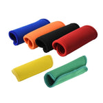 2 chiếc bọc tay cầm vali bằng neoprene thoải mái, bọc tay cầm xe đẩy em bé đa năng, bọc bảo vệ tay cầm vali du lịch, màu xanh dương đa năng, vàng đa năng, đen đa năng, cam đa năng, đỏ đa năng, xanh lá đa năng