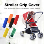 2 chiếc bọc tay cầm vali bằng neoprene thoải mái, bọc tay cầm xe đẩy em bé đa năng, bọc bảo vệ tay cầm vali du lịch, màu xanh dương đa năng, vàng đa năng, đen đa năng, cam đa năng, đỏ đa năng, xanh lá đa năng