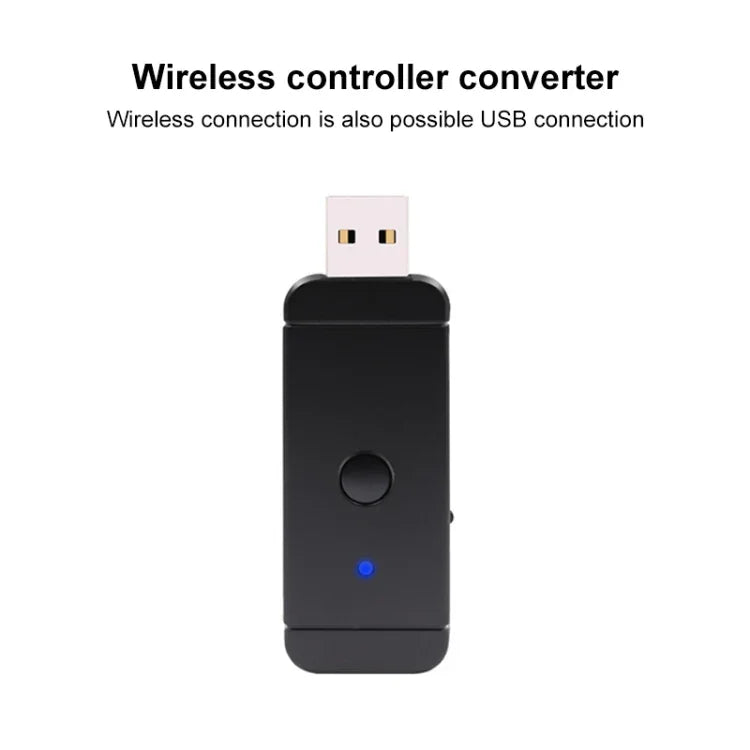 Bộ Chuyển Đổi Tay Cầm Bluetooth Không Dây JYS-130 cho PS3 / Switch / PC, Dành cho PS3 / Switch / PC