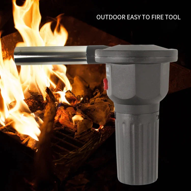 Quạt trống điện ngoài trời, máy sấy tóc nướng BBQ di động, quạt trống điện