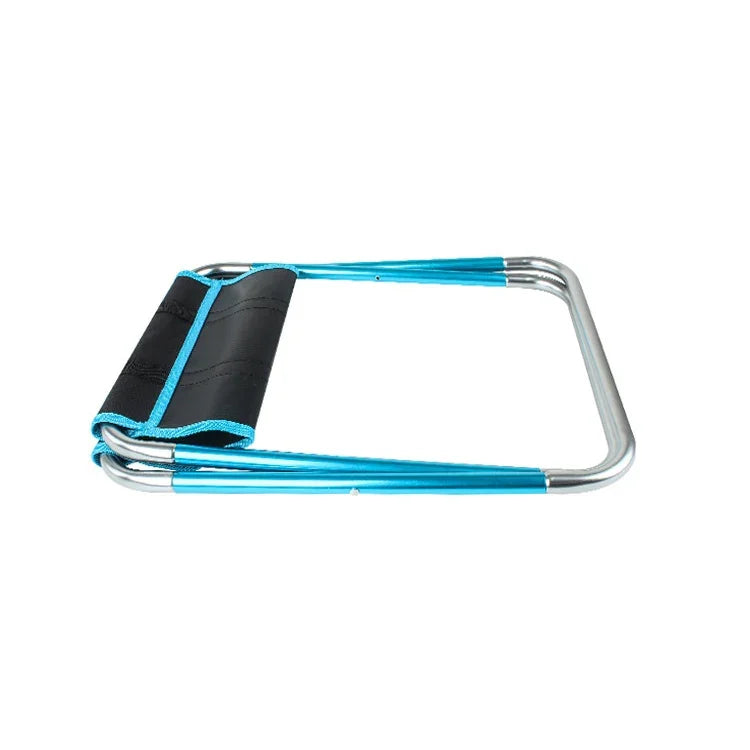 Ghế Gấp Di Động Hợp Kim Nhôm 7075 CLS Lớn Dùng Ngoài Trời BBQ Câu Cá, Kích Thước: 30x25x31cm, CLS Lớn 7075 (Đen)
