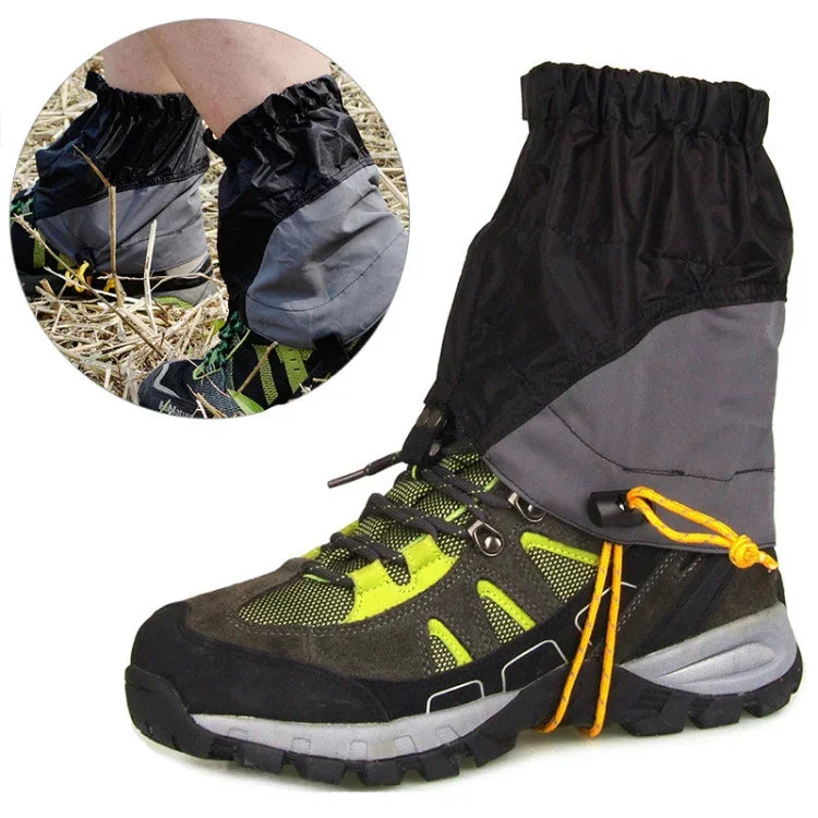 Bao bảo vệ quần legging leo núi ngoài trời chống cát, chống nước, chống rách, Bao bảo vệ legging (Đen), Bao bảo vệ legging (Xanh dương), Bao bảo vệ legging (Xanh lá), Bao bảo vệ legging (Cam)