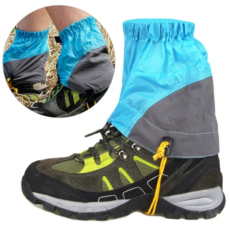 Bao bảo vệ quần legging leo núi ngoài trời chống cát, chống nước, chống rách, Bao bảo vệ legging (Đen), Bao bảo vệ legging (Xanh dương), Bao bảo vệ legging (Xanh lá), Bao bảo vệ legging (Cam)