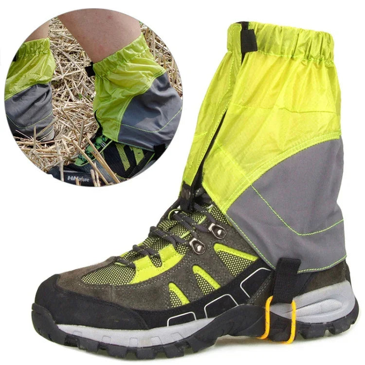Bao bảo vệ quần legging leo núi ngoài trời chống cát, chống nước, chống rách, Bao bảo vệ legging (Đen), Bao bảo vệ legging (Xanh dương), Bao bảo vệ legging (Xanh lá), Bao bảo vệ legging (Cam)