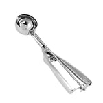 Muỗng múc kem bằng thép không gỉ dày, muỗng xúc trái cây, dài 5cm