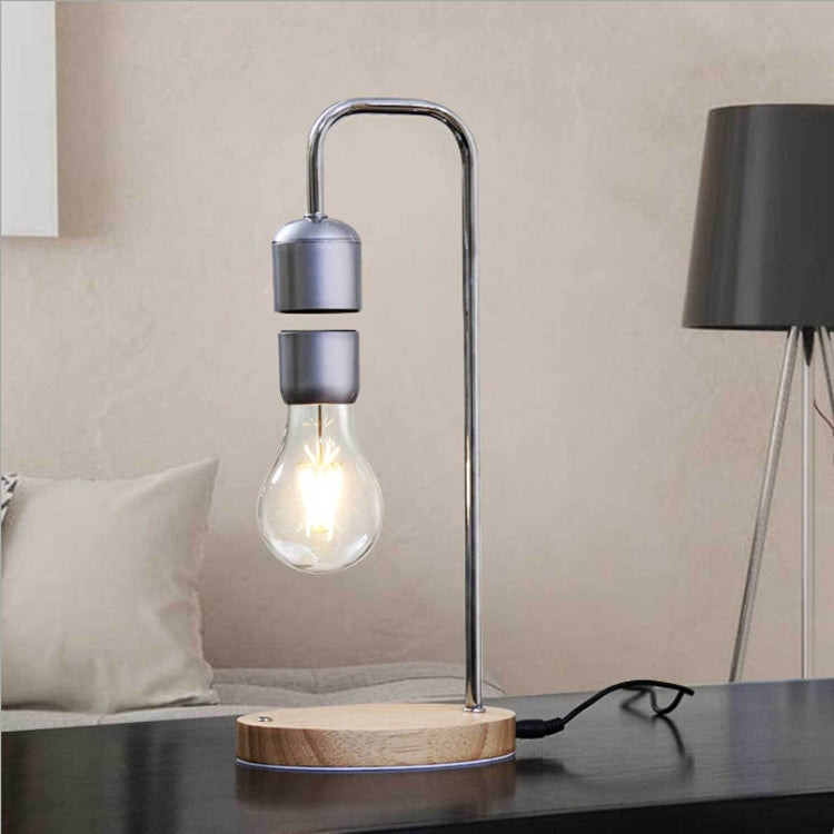 Đèn bàn trang trí công nghệ từ trường 16W bóng LED nổi uốn cong, màu đen