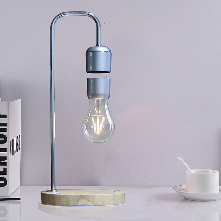 Đèn bàn trang trí công nghệ từ trường 16W bóng LED nổi uốn cong, màu đen