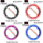 Bộ Phận Đĩa Xích MTB MOTSUV Tròn Hẹp Rộng 104BCD, Đĩa 32R, Đĩa 34R, Đĩa 36R, Đĩa 38R, Đĩa Elliptic 32R, Đĩa Elliptic 34R, Đĩa Elliptic 36R, Đĩa Elliptic 38R