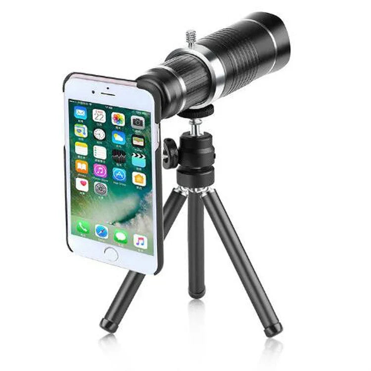 Ống kính tele 20 lần đa năng Bolanke cho điện thoại di động, kính đơn phát trực tiếp HD 4K không bị tối góc, 20X