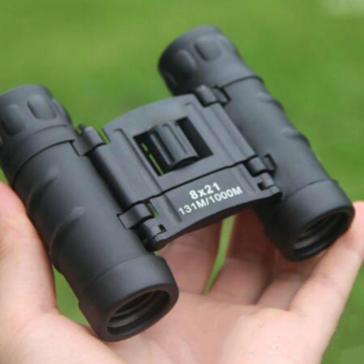 Ống nhòm kính thiên văn nhỏ gọn 8X21 phim xanh quang học đầy đủ HD, kính thiên văn nhìn ban đêm mức ánh sáng thấp, 8X21
