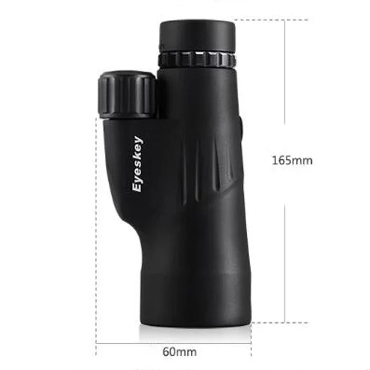 Ống nhòm đơn Eyeskey 10X50 kính thiên văn có thể đo khẩu độ lớn độ phóng đại cao HD mức ánh sáng thấp nhìn ban đêm chống nước, 10X50