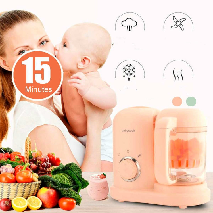 Máy làm thức ăn bổ sung đa năng cho bé, hấp, trộn, xay, máy bổ sung thực phẩm, phích cắm EU