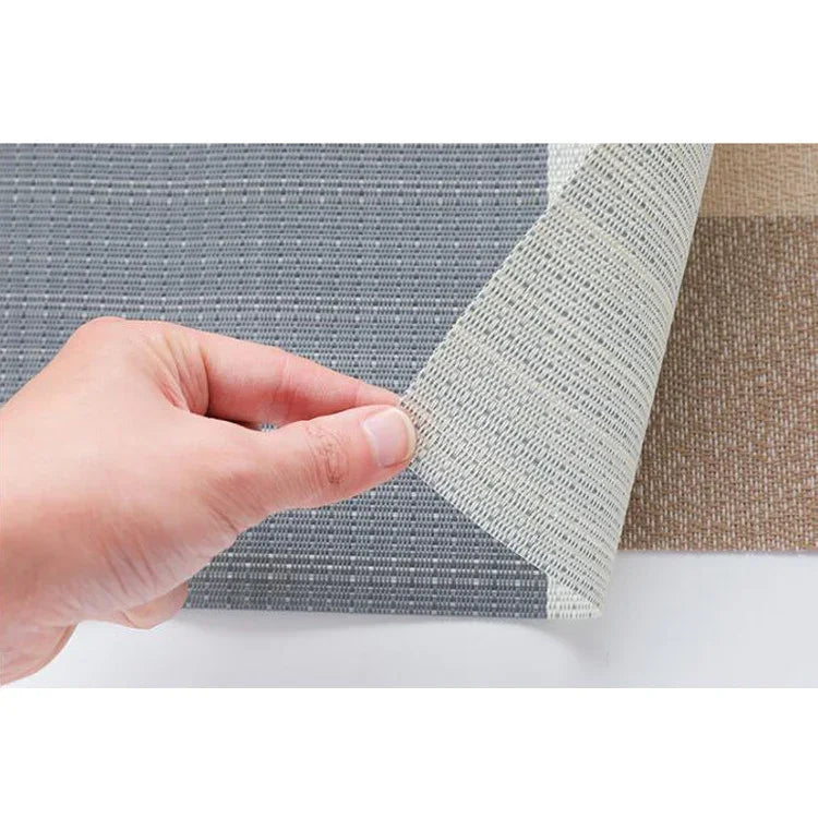 1796 Simple PVC Non-slip Insulation Table Mat Disposable Green Dishes Western Table Mat, 30 x 45cm