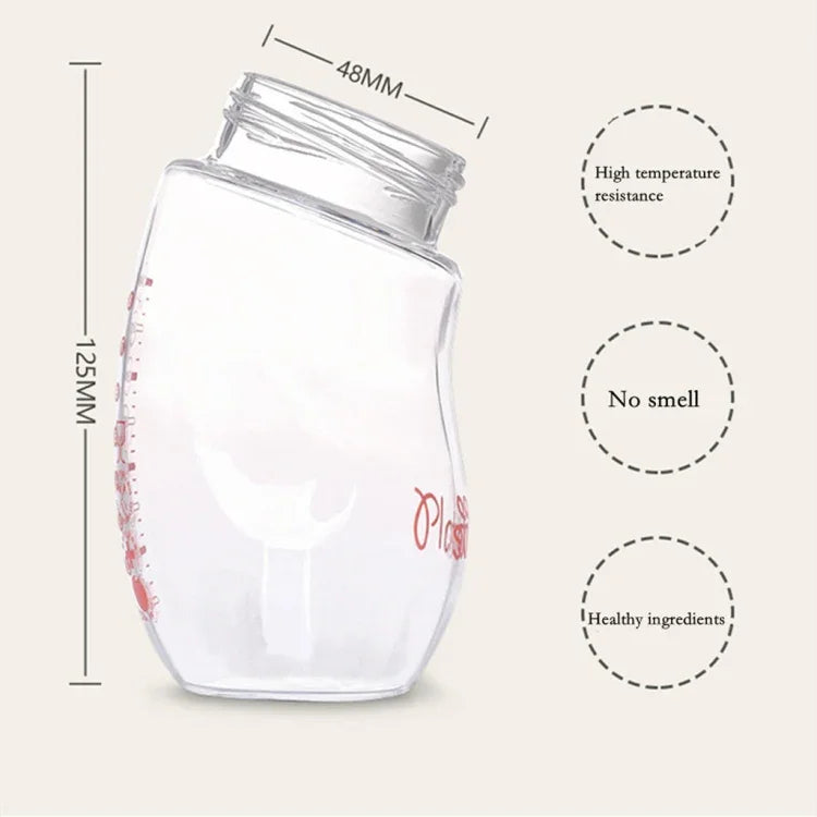 Bình sữa thủy tinh silicone cho bé chống rơi và chống đầy hơi
