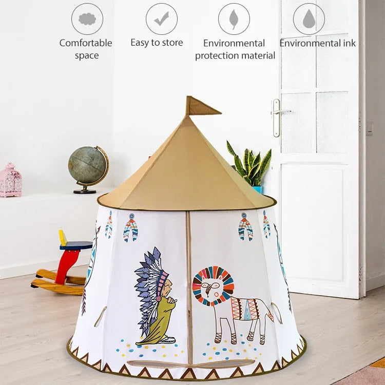 Lều chơi che nắng cho bé ngoài trời