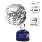 Bếp gas đôi BRS-H22 cho cắm trại ngoài trời, bếp sưởi câu cá, lò nướng không có bình gas