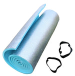 Thảm picnic dày một mặt bằng màng nhôm cho cắm trại ngoài trời, thảm yoga, 180x50cm