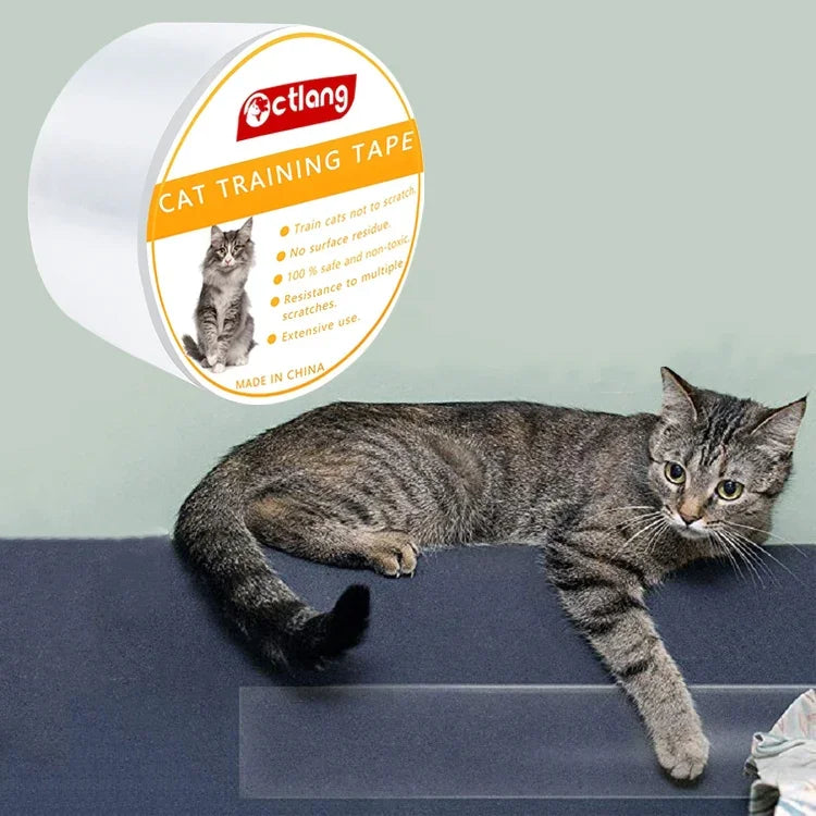 Băng Keo Bảo Vệ Sofa Cho Thú Cưng Ctlang B25112, Phim Bảo Vệ Chống Mèo Cào, Rộng 2.5inch, Rộng 4inch, Rộng 8inch, Rộng 17.7inch