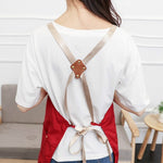 Cotton Kitchen Dining Overalls Strap Apron