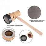 Hộp giác hơi moxibustion bằng gỗ hình quả bầu để giữ ẩm