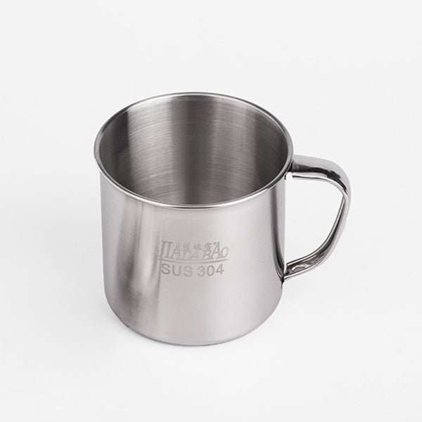 Bộ 5 cốc thép không gỉ 304 dày extra, cốc miệng trẻ em có tay cầm và nắp, cốc uống nước gia đình người lớn, kích thước 7cm không nắp, 8cm có nắp, 9cm có nắp, 10cm có nắp, 11cm có nắp, 12cm có nắp