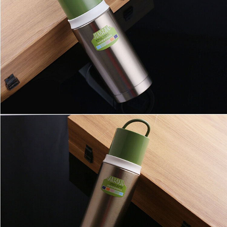Bình giữ nhiệt chân không inox di động cho học sinh, trẻ em, kinh doanh trà, cách nhiệt lạnh, 300-400ml