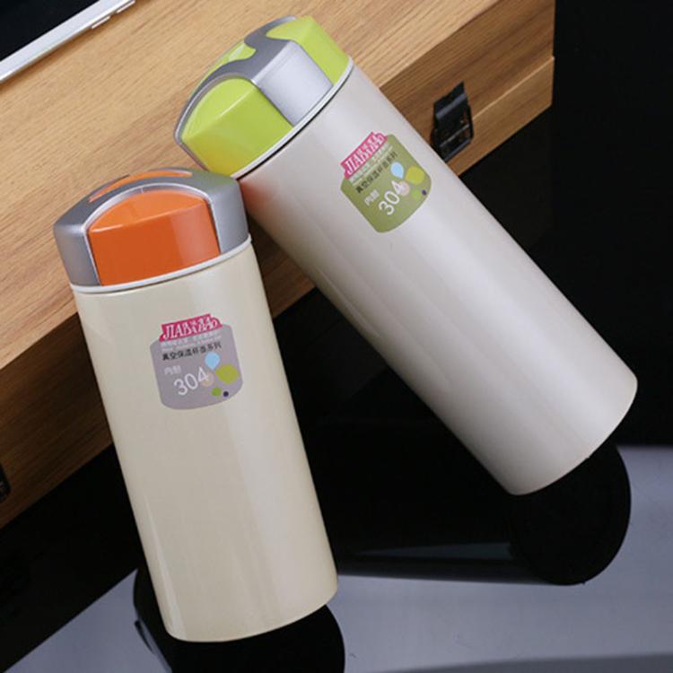 Cốc inox cách nhiệt đôi di động Jiadabao cho học sinh, trẻ em, giao màu ngẫu nhiên 300mL, giao màu ngẫu nhiên 230ml