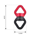 Khóa cố định chống rối leo núi, thiết bị giảm tốc khi xuống dốc