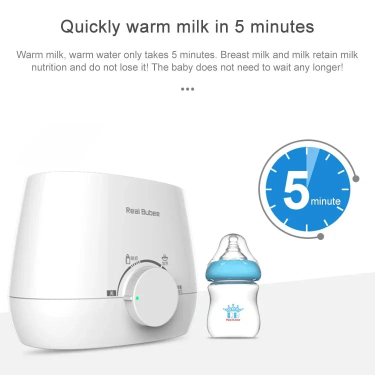 Máy tiệt trùng bình sữa đôi đa năng cho bé, máy hâm sữa điện 220V, máy hâm sữa