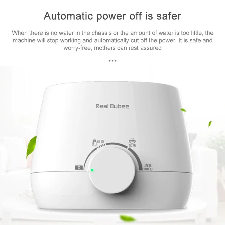 Máy tiệt trùng bình sữa đôi đa năng cho bé, máy hâm sữa điện 220V, máy hâm sữa