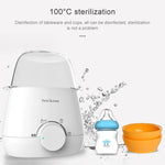 Máy tiệt trùng bình sữa đôi đa năng cho bé, máy hâm sữa điện 220V, máy hâm sữa