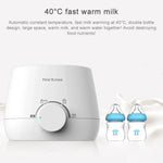 Máy tiệt trùng bình sữa đôi đa năng cho bé, máy hâm sữa điện 220V, máy hâm sữa